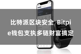 比特派区块安全  Bitpie钱包支执多链财富搞定