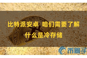 比特派安卓 咱们需要了解什么是冷存储