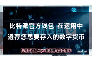 比特派官方钱包 在运用中遴荐您思要存入的数字货币